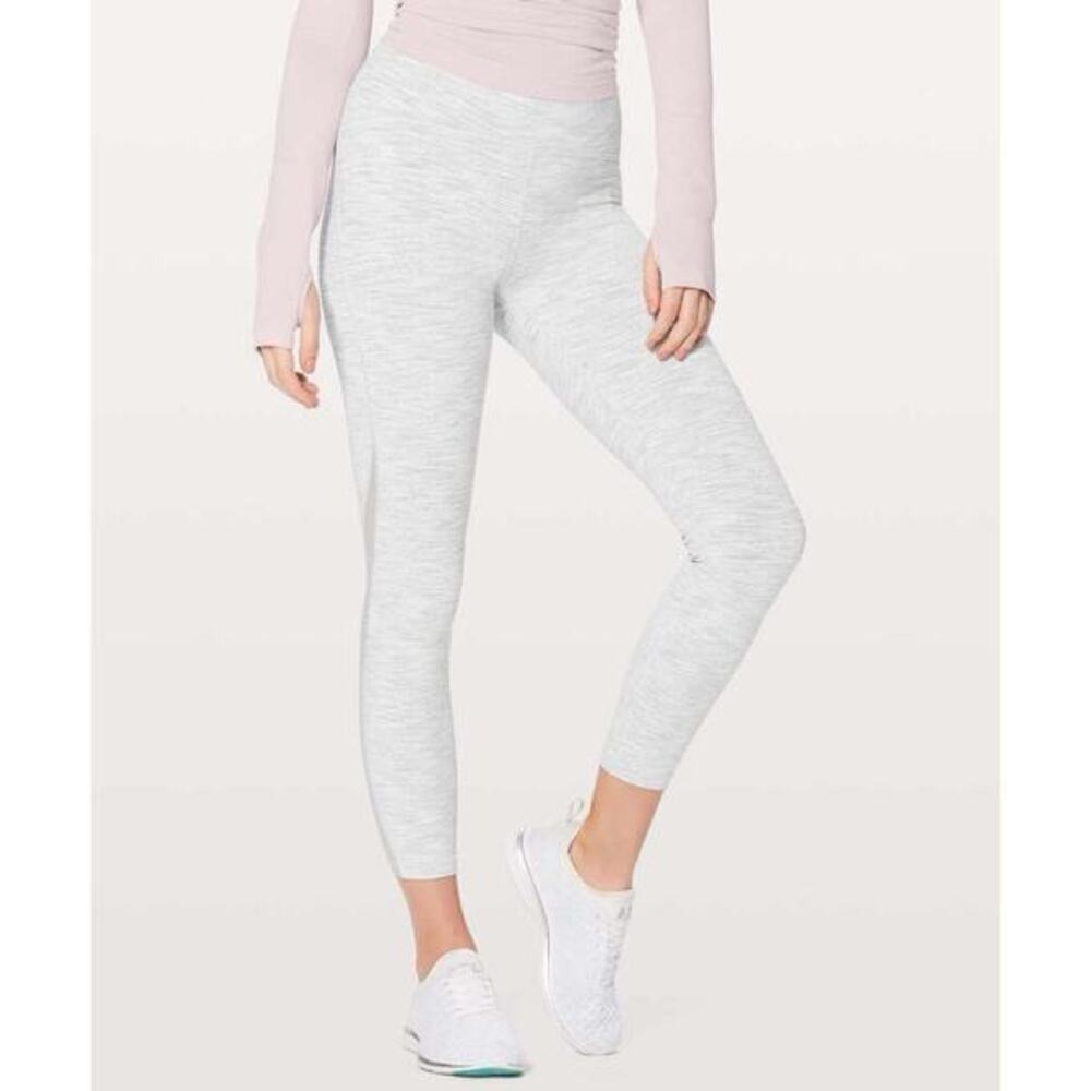 Lululemon Train Times 7/8 Wee Are From Space Nimbus Battleship 25" Leggings